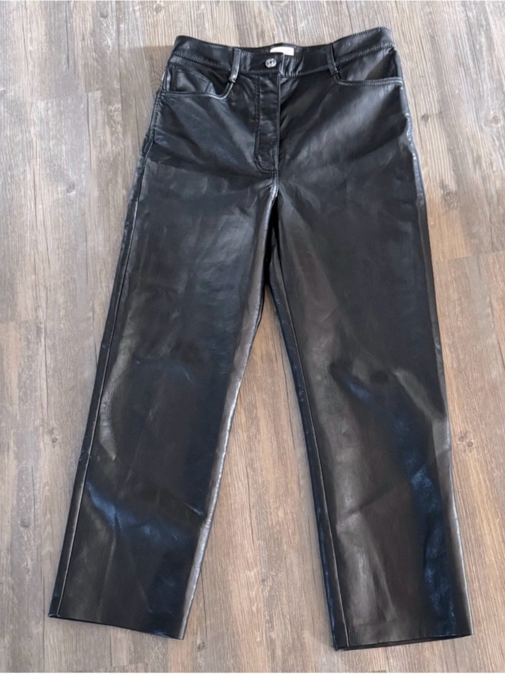 Aritzia Wilfred The Melina Super High Rise Straight Leg